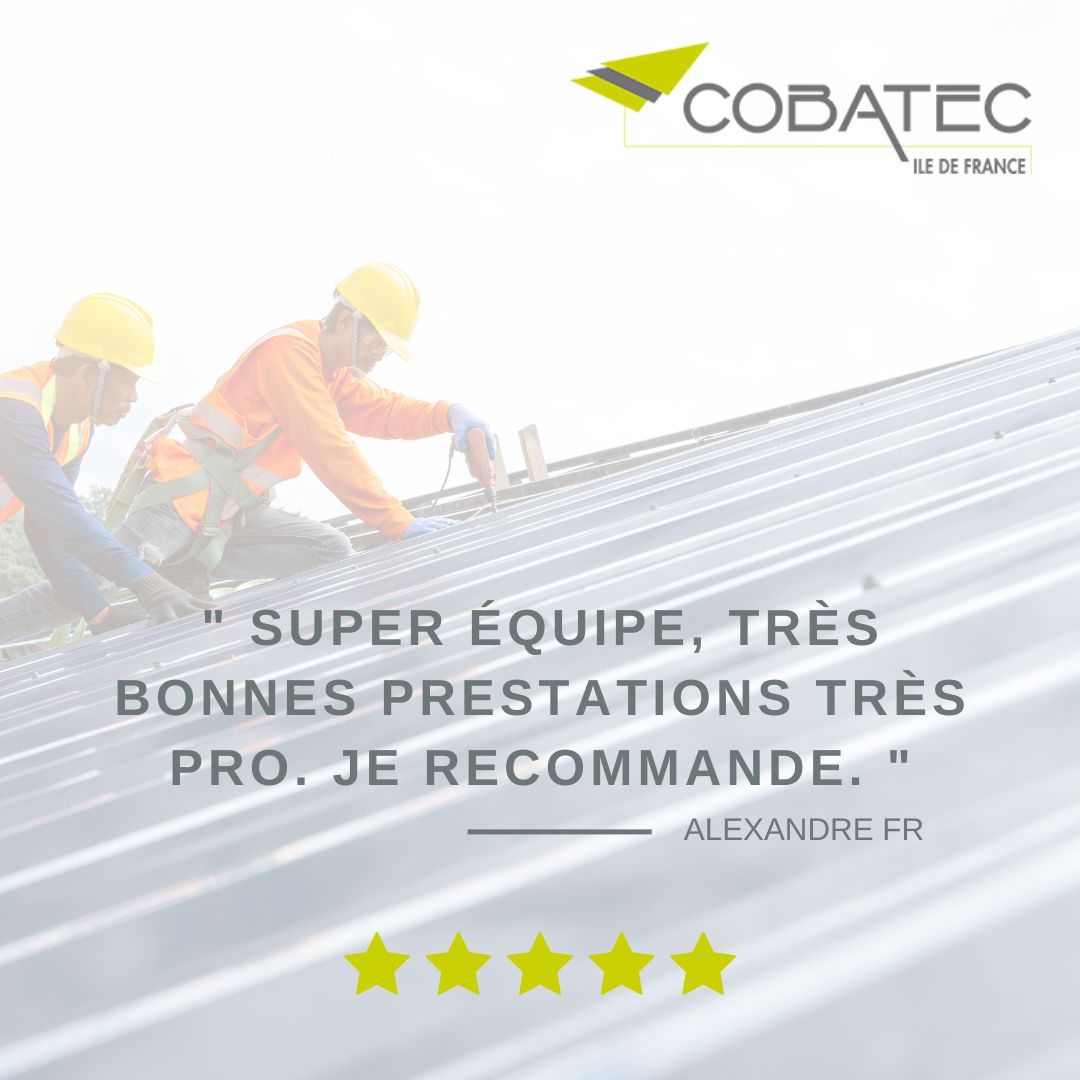 Pour les équipes Cobatec Idf, vous satisfaire est une priorité ! Découvrez nos avis client