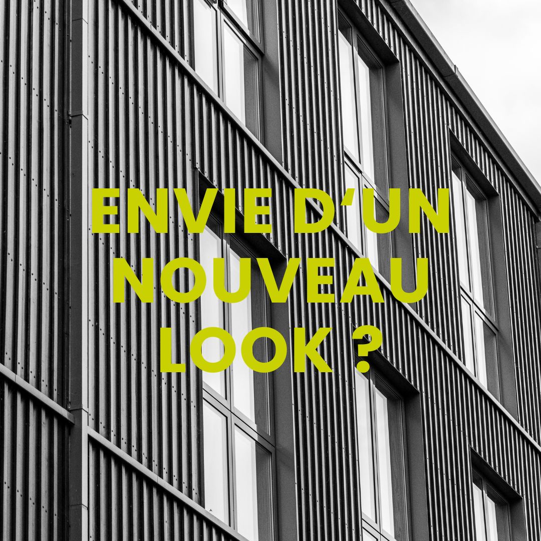 Modernisation de la façade d'une école grâce à l'installation et la pose de bardage métallique