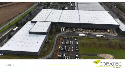 &Eacute;tanch&eacute;it&eacute; toiture logistique Savigny-le-Temple