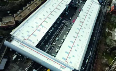 R&eacute;fection toiture industrielle Pantin image 2