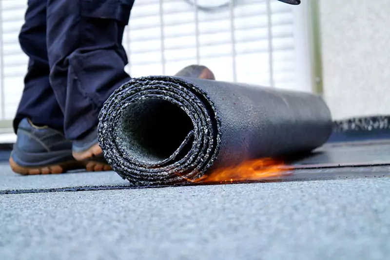 deroulement de tapis d etancheite